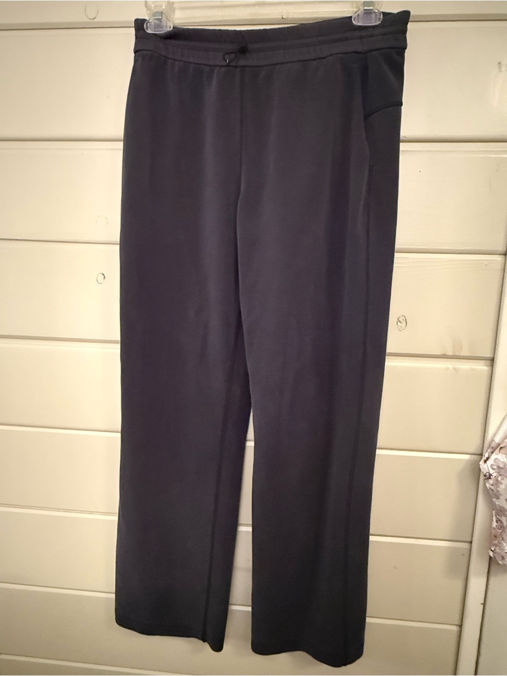 lululemon athletica Soft Stream Black Wide-Leg Pull-On Pants 30” inseam